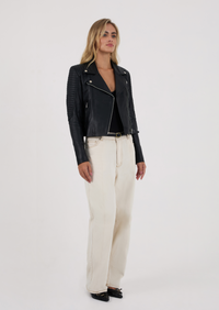 Barnabas Leather Jacket - Black