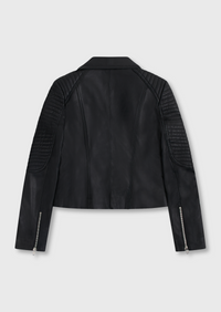 Barnabas Leather Jacket - Black