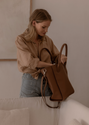 Alexis Tote - Tan -