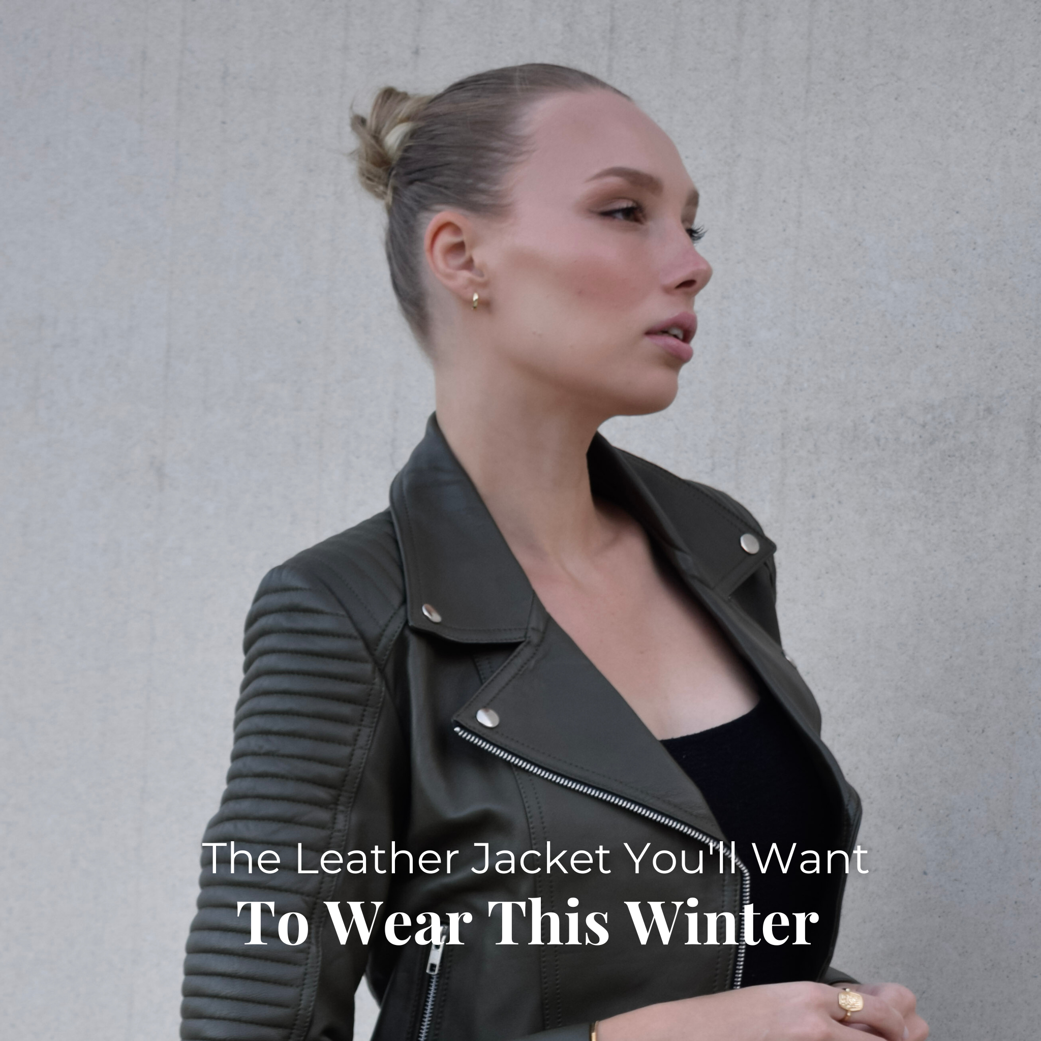 The Leather Jacket You Will Want To Wear This Winter 2023