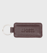 David Key Ring - Burgundy