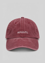Apostl Heritage Baseball Cap - Burgundy Wash -