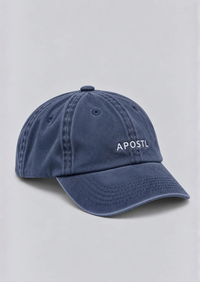 Apostl Heritage Baseball Cap - Navy Blue Wash