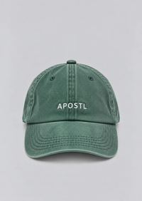 Apostl Heritage Baseball Cap - Olive Green Wash