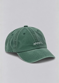 Apostl Heritage Baseball Cap - Olive Green Wash