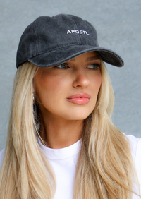 Apostl Heritage Baseball Cap - Charcoal Wash