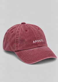 Apostl Heritage Baseball Cap - Burgundy Wash