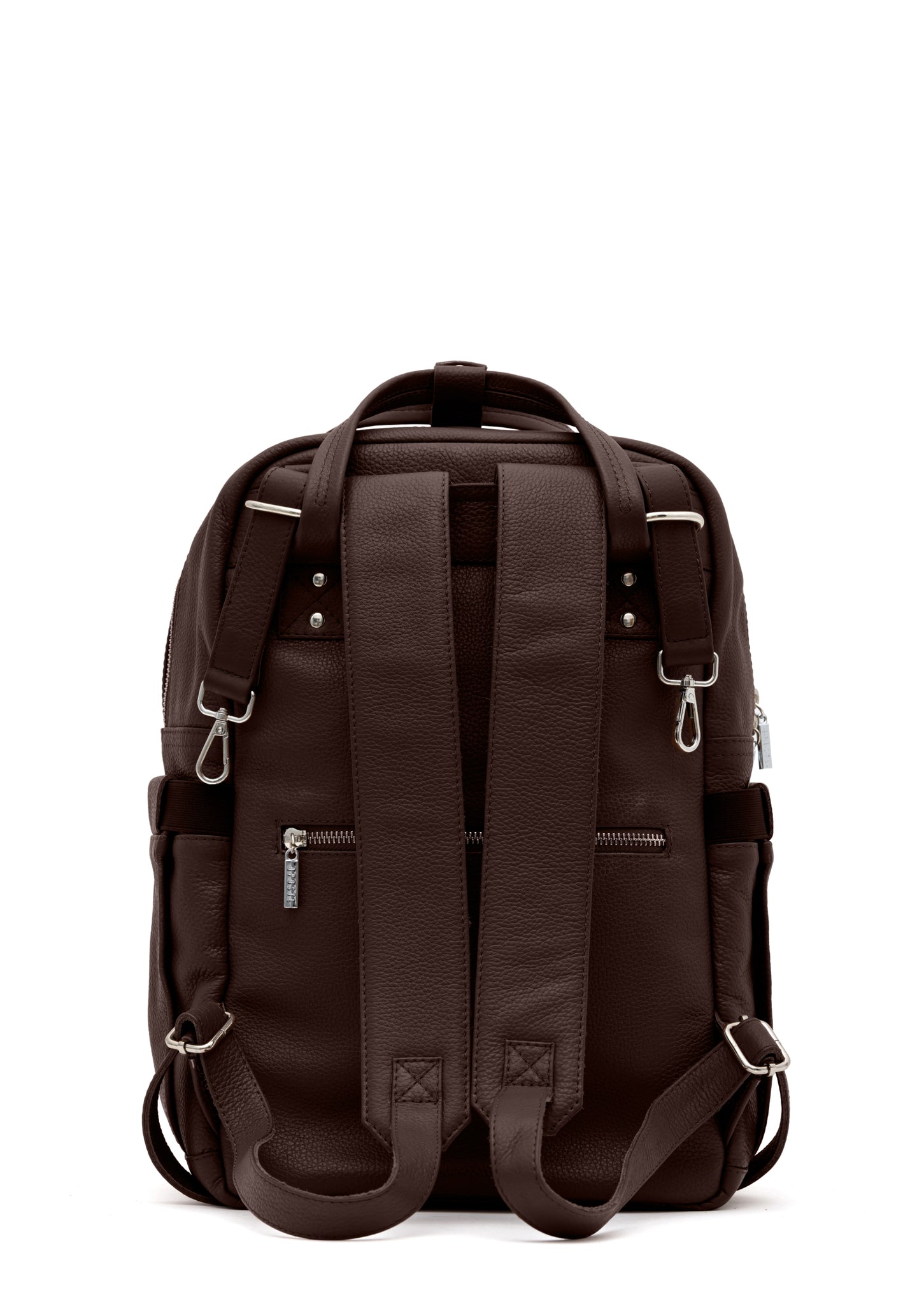 Vienna Bag - LUXE Pebble Leather - Chocolate