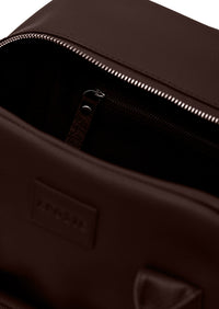 Vienna Bag - LUXE Pebble Leather - Chocolate