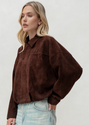 Apostl women’s brown suede bomber jacket in Australia