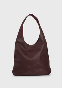 Lola Slouch Tote - Burgundy