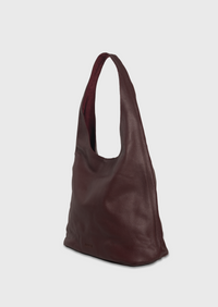 Lola Slouch Tote - Burgundy