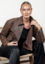 Sierra Bomber - Antique Brown -