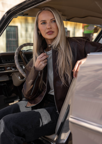 Sierra Bomber - Antique Brown -