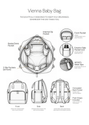 Vienna Bag - LUXE Pebble Leather - Black -