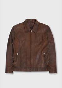 Theo Unisex Jacket - Antique Brown