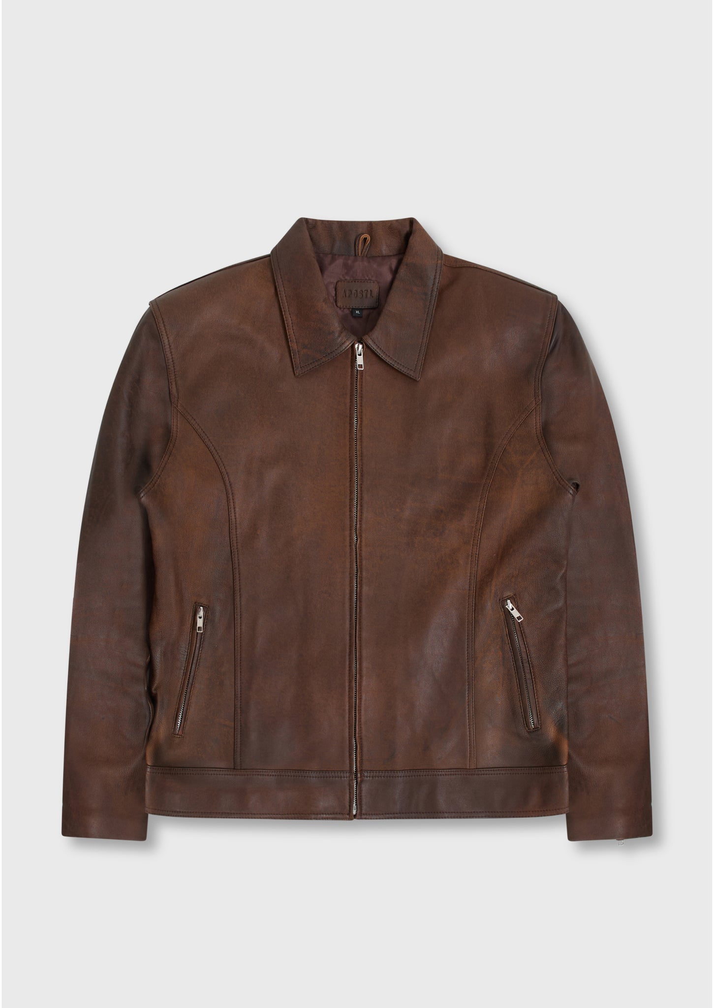 Theo Unisex Jacket - Antique Brown