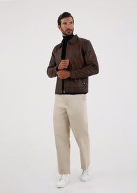 Theo Unisex Jacket - Antique Brown