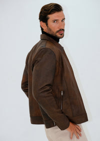 Theo Unisex Jacket - Antique Brown