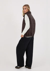 Monti Vest Woman's - Chocolate