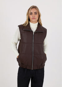 Monti Vest Woman's - Chocolate