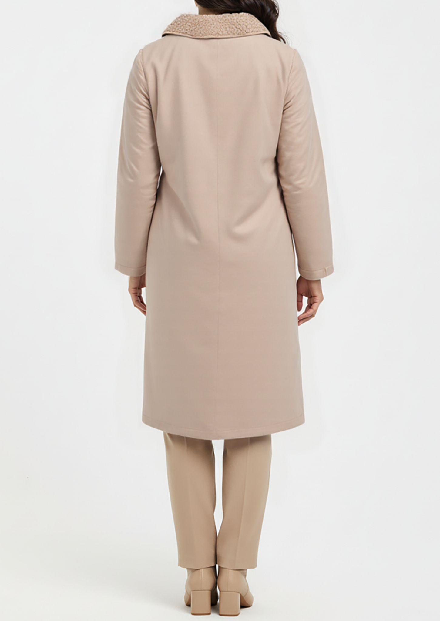 Luna Teddy Coat - Beige
