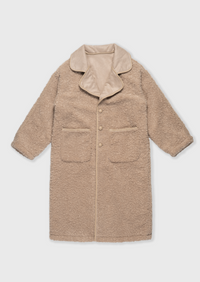 Luna Teddy Coat - Beige