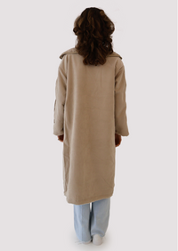 Luna Teddy Coat - Beige