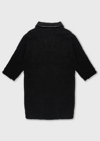 Luna Teddy Coat - Black