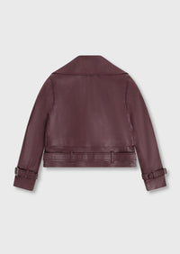 Noa Biker - Burgundy