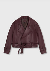 Noa Biker - Burgundy