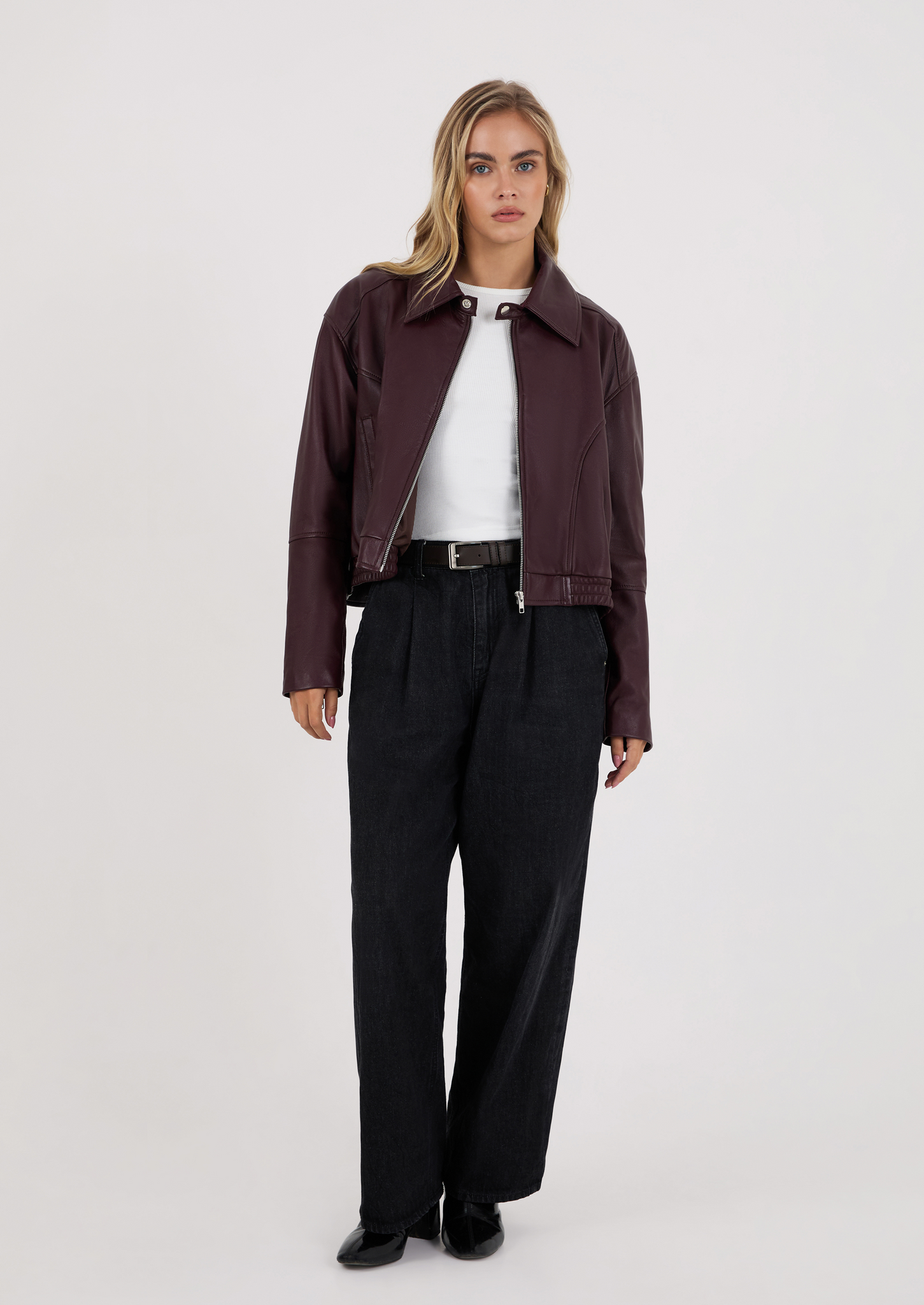 Sierra Bomber - Burgundy