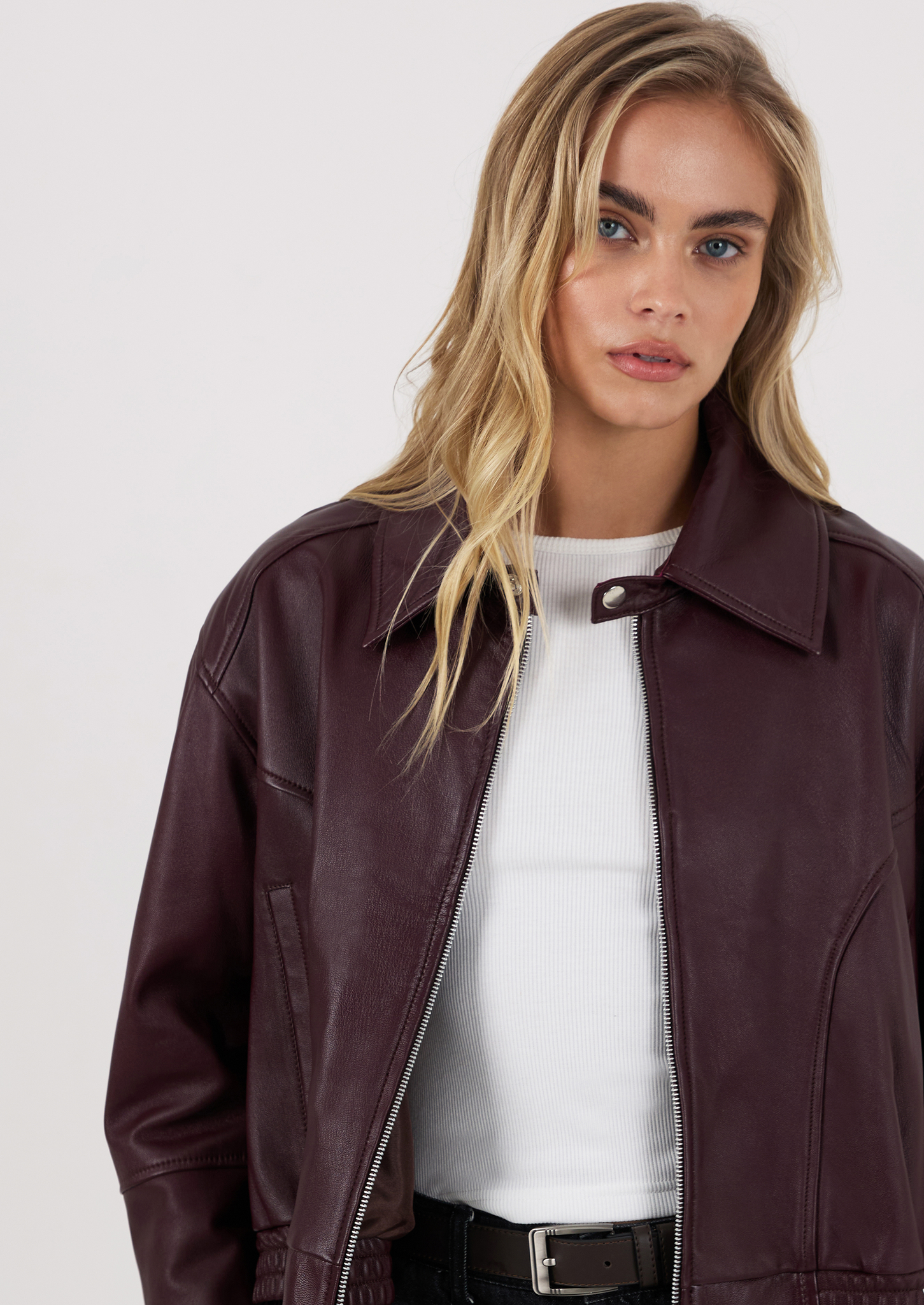 Sierra Bomber - Burgundy