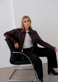 Sierra Bomber - Burgundy