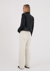 Barnabas Leather Jacket - Black