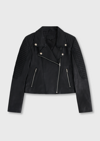 Barnabas Leather Jacket - Black