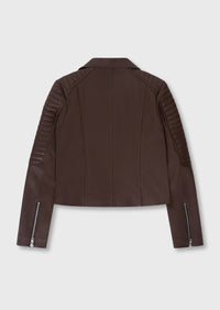 Barnabas Leather Jacket - Chocolate