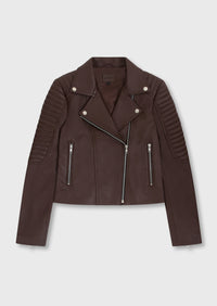 Barnabas Leather Jacket - Chocolate