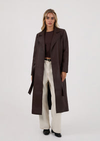 Solene Trench - Chocolate