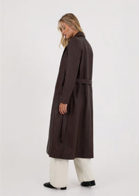Solene Trench - Chocolate