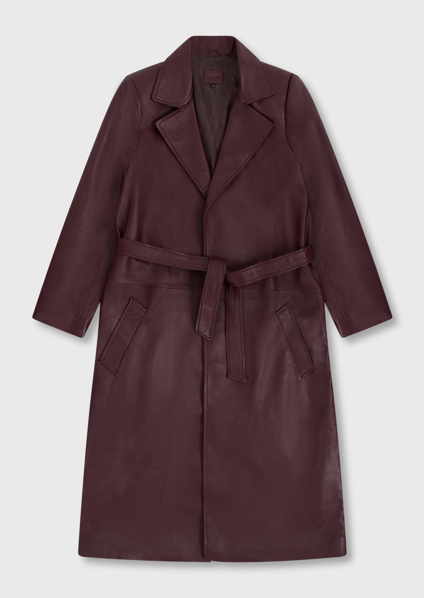 Solene Trench - Burgundy