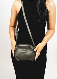 Amara Crossbody - Olive Green -