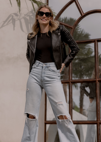 Leather jacket 2025 black friday