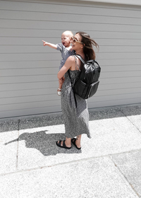 Vienna Bag - LUXE Pebble Leather - Black -