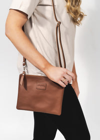 Apollos Crossbody - Tan -